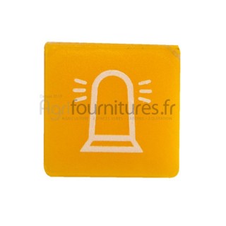 Symbole gyrophare Bepco 63/978-20 pour tracteur industriel