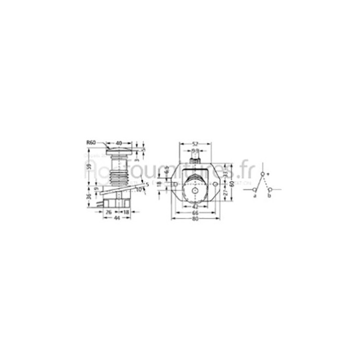 Contacteur dual power Bepco 24/6200-2 pour tracteur