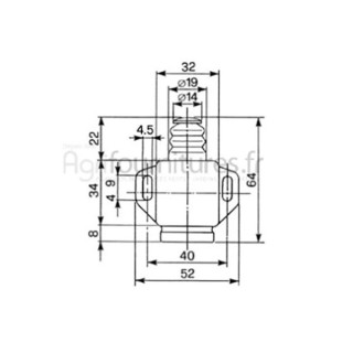 Interrupteur Bepco 29/S7649/5