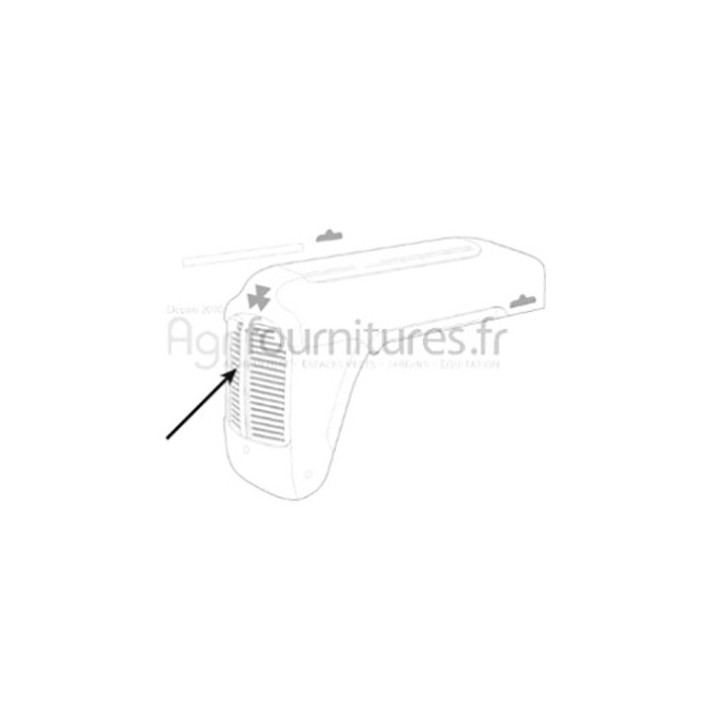 Calandre Bepco 30/841-3 pour tracteur