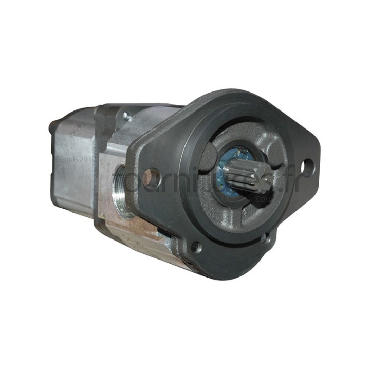 Pompes hydrauliques à engrenages double 32 + 16 cc Bepco 69/565-122 pour tracteur