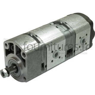 Pompes hydrauliques à engrenages double 14 + 11 cc Bepco 69/565-29