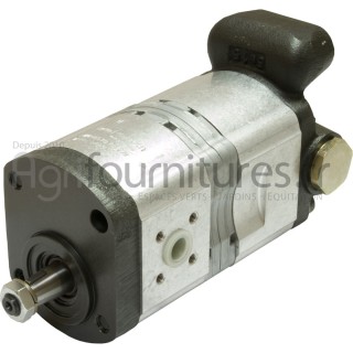 Pompes hydrauliques à engrenages double 8 + 8 cc Bepco 69/565-23