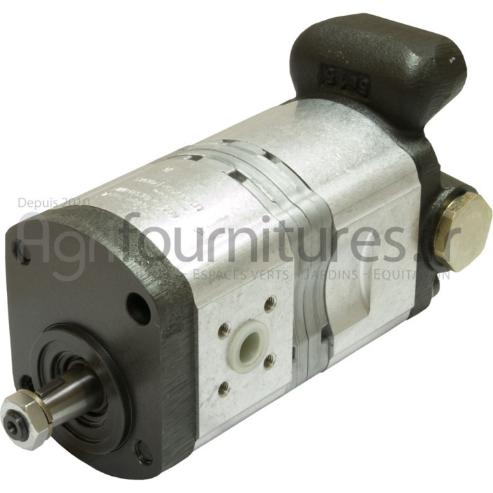 Pompes hydrauliques à engrenages double 8 + 8 cc Bepco 69/565-23