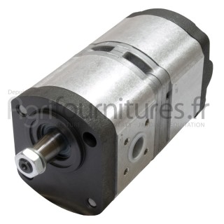 Pompes hydrauliques à engrenages double 8 + 8 cc Bepco 69/565-8