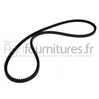 Courroie trapézoidale avx10 - 1125 la, crantée 9,5 mm Bepco 71/144-11250 pour tracteur