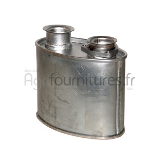 Silencieux d'échappement Ø int. 62 mm Bepco 26/165-141 pour tracteur