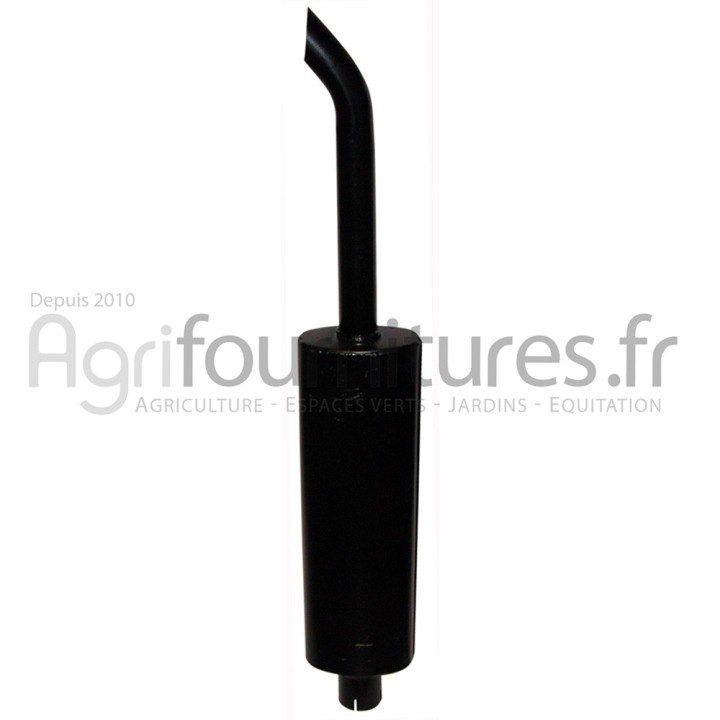 Silencieux d'échappement Ø int. 74 - l. 1171 mm Bepco 30/165-155 pour tracteur