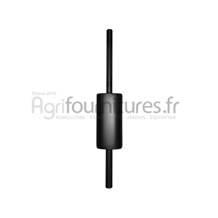 Silencieux d'échappement Ø int. 48 - l. 940 mm Bepco 20/165-80 pour tracteur