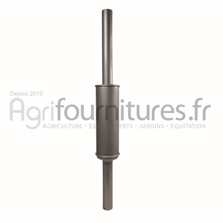 Silencieux d'échappement Ø int. 48 - l. 995 mm Bepco 24/165-3 pour tracteur
