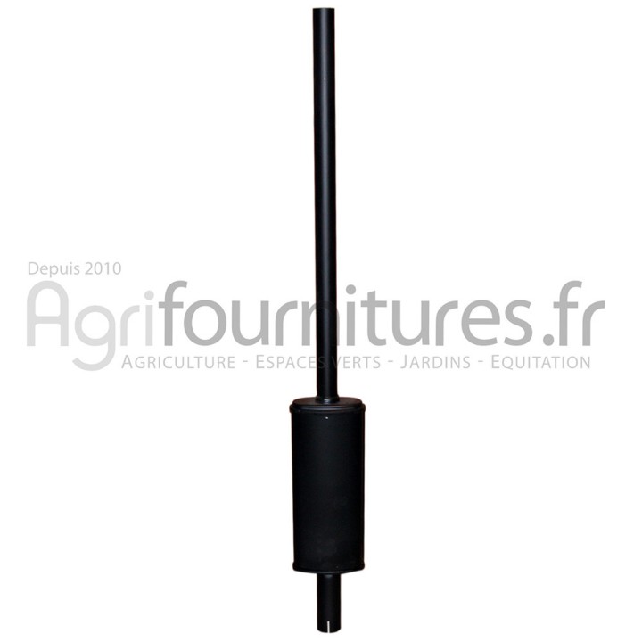 Silencieux d'échappement Ø int. 51.5 - l. 1350 mm Bepco 30/165-26 pour tracteur