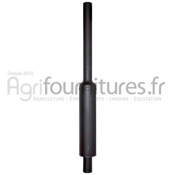 Silencieux d'échappement Ø int. 54 - l. 1020 mm Bepco 30/165-28 pour tracteur