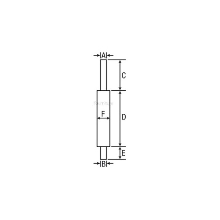 Silencieux d'échappement Ø int. 47 - l. 995 mm Bepco 25/165-90