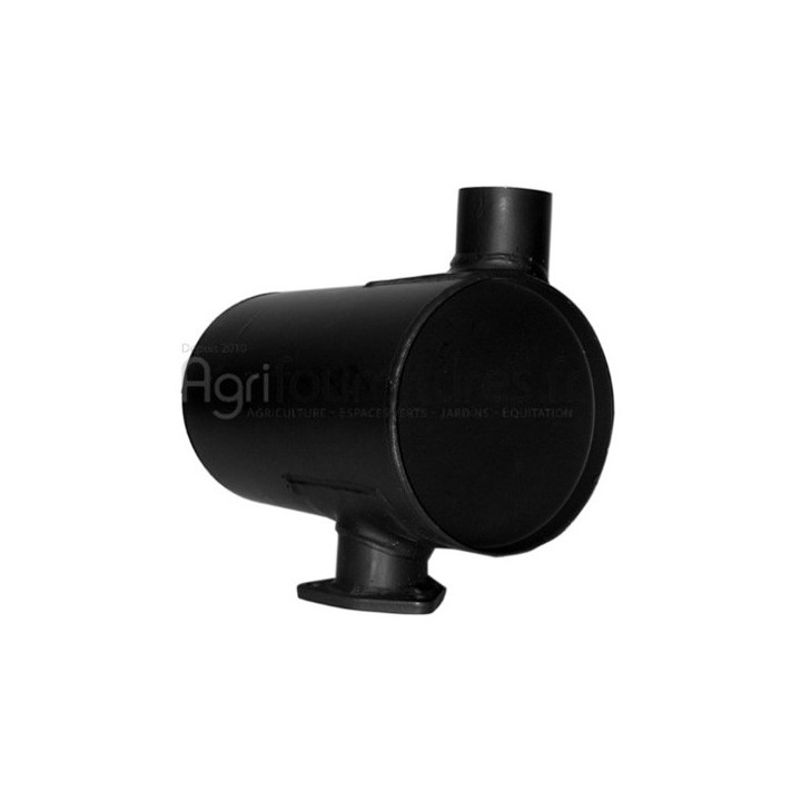 Silencieux d'échappement Ø int. 64 - l. 410 mm Bepco 30/165-123 pour tracteur