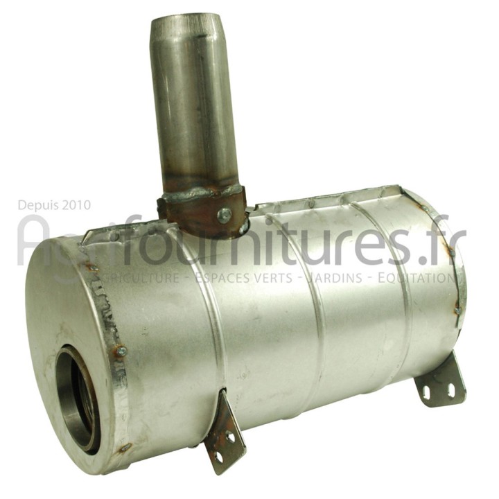 Silencieux d'échappement Ø int. 75 - l. 360 mm Bepco 26/165-36 pour tracteur