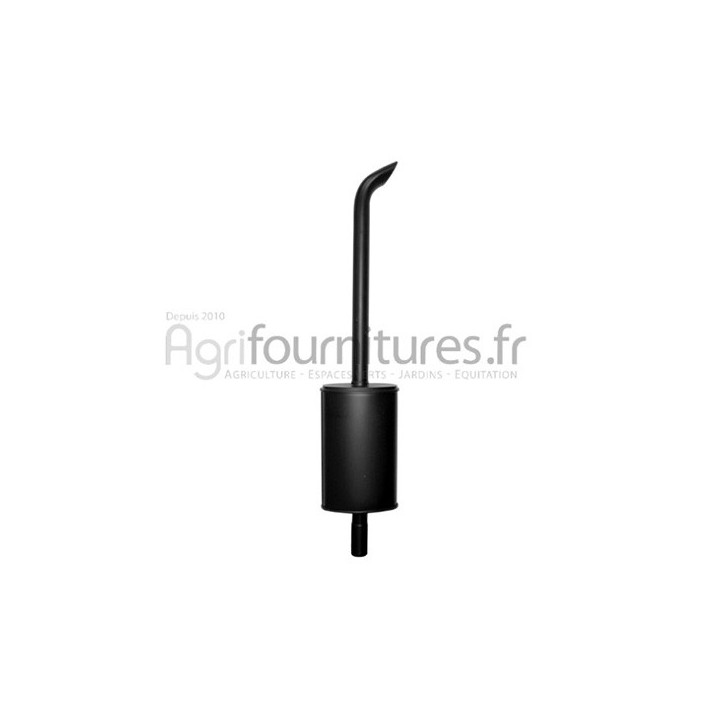 Silencieux d'échappement Ø int. 47 - l. 1253 mm Bepco 24/165-8 pour tracteur