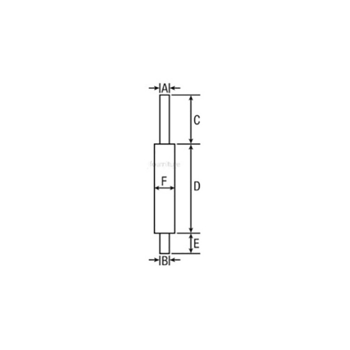 Silencieux d'échappement Ø int. 70 - l. 1240 mm Bepco 23/165-69 pour tracteur