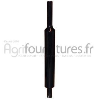 Silencieux d'échappement Ø int. 55.3 - l. 1358 mm Bepco 30/165-27 pour tracteur