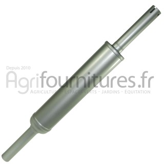 Silencieux d'échappement Ø int. 42 - l. 875 mm Bepco 24/165-4 pour tracteur