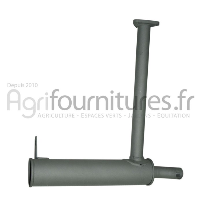 Silencieux d'échappement Ø int. 40 - l. 577 mm Bepco 30/165-157 pour tracteur