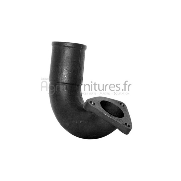 Coude d'échappement Ø 59.7 mm - montage vertical Bepco 24/164-31 pour tracteur