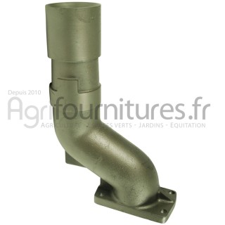 Coude d'échappement Ø 78 mm Bepco 25/164-34NU pour tracteur
