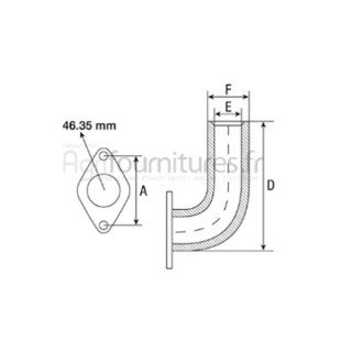 Coude d'échappement Bepco 28/164-33/NU