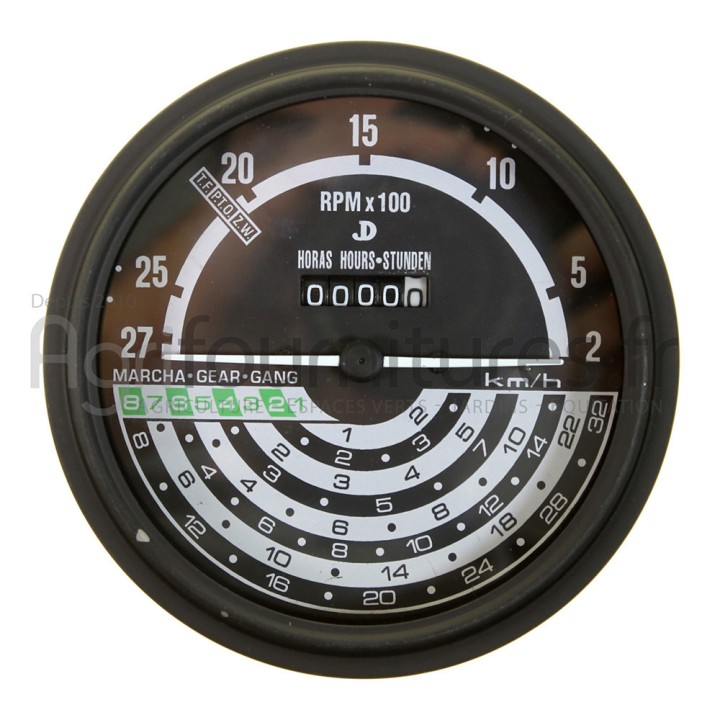 Tractomètre 32 km/h Bepco 26/176-28 pour tracteur