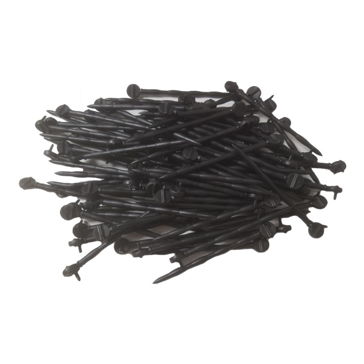 Aiguille Noire / Epingle LONODIS spéciale pour connexion de filets de récolte