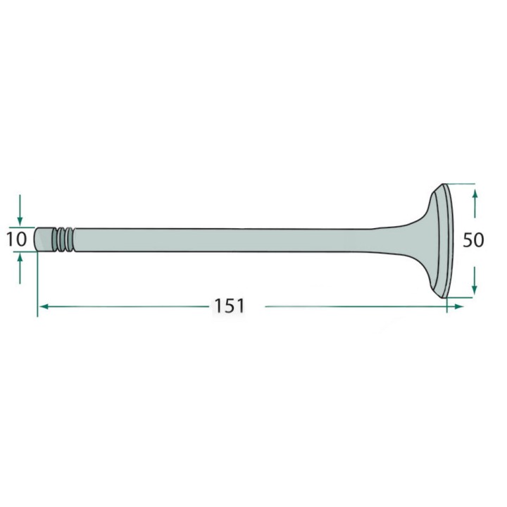 Soupape d'admission modèles F20G,F20GH par Fendt