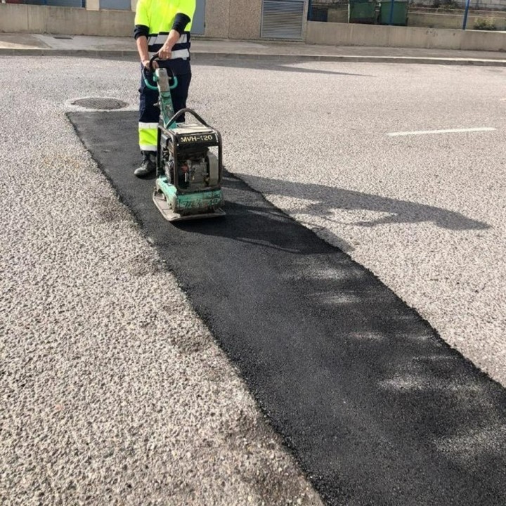 Enrobé - Goudron - Bitume à froid Premium longue durée Rapid Asphalt, Prêt à l'emploi sac 15 kg
