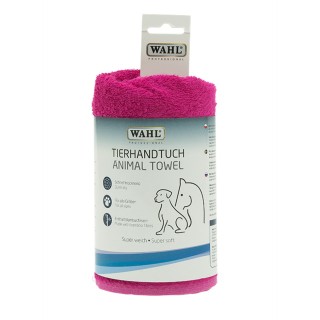 Serviette en bambou rose Wahl
