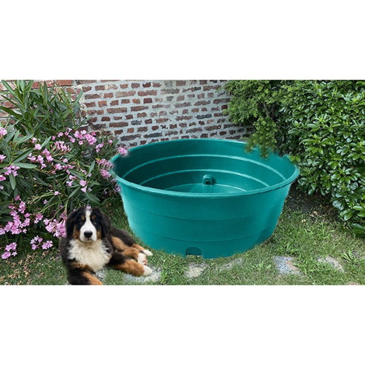 Bassin pour animaux bleu 900 L Plast'Up