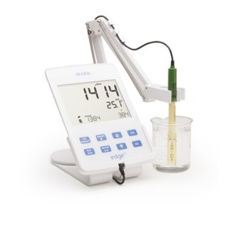 Conductimètre de laboratoire Hanna Instruments, série edge, mémorisation, USB, 230 V