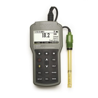 Conducti-résistivimètre professionnel Hanna Instruments étanche pour eau ultrapure