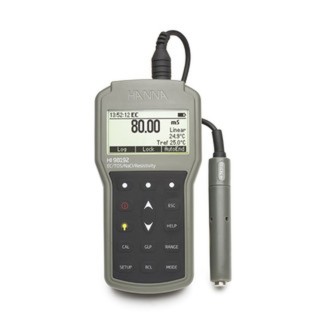 Conductimètre portatif étanche Hanna Instruments, conforme USP 645