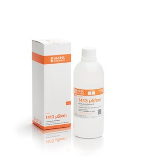Solution d'étalonnage Hanna Instruments, conductivité à 1413 micro-seconde-cm, bouteille 1 L