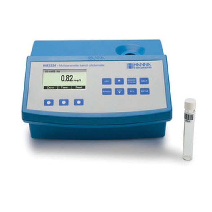 Photomètre DCO-eaux usées Hanna Instruments, avec lecteur de code barres