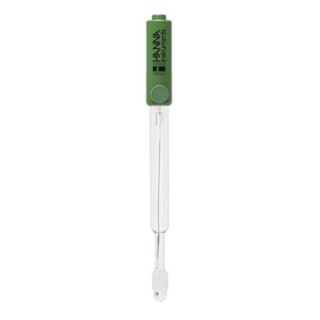 Électrode Hanna Instruments référence, verre, PTFE, connecteur banane 4 mm, câble 1 m