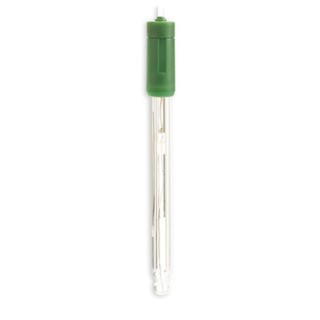 Électrode pH combinée Hanna Instruments, pour préparation avec solutions tampons tris, corps en verre, BNC, câble 1 m