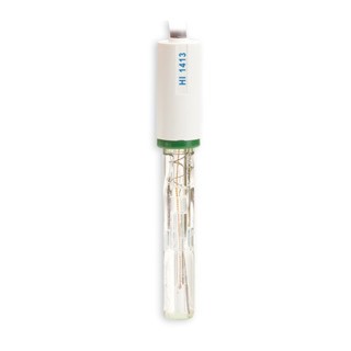 Électrode pH combinée Hanna Instruments, pour Skincheck 1 (HI98110), verre, contact plat, connecteur BNC, câble 1 m