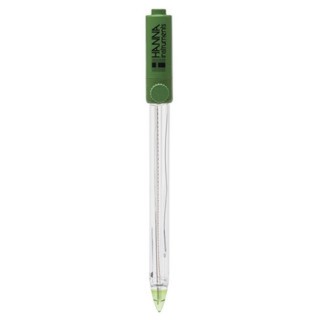Électrode pH-°C Hanna Instruments, pour graisses, crèmes et échantillons de sol, corps verre, connecteur DIN, câble 1 m