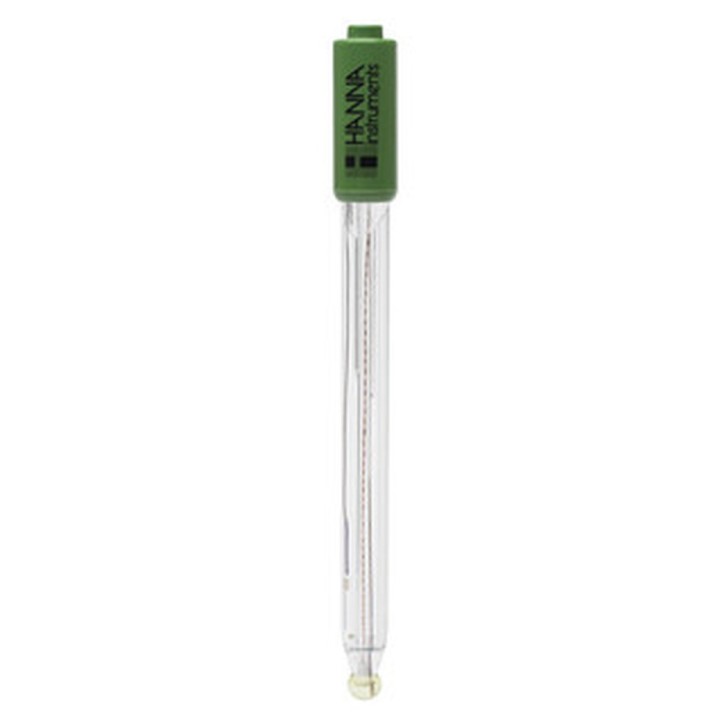 Électrode pH-°C pour HI98190 Hanna Instruments, usage général - laboratoire, corps en verre, connecteur DIN, câble 1 m