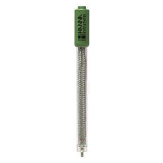 Électrode rédox séparée Hanna Instruments, capteur argent, corps en verre, connecteur BNC, câble 1 m