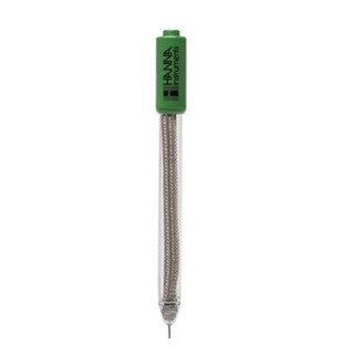 Électrode rédox séparée Hanna Instruments, capteur platine, corps en verre, connecteur BNC, câble 1 m