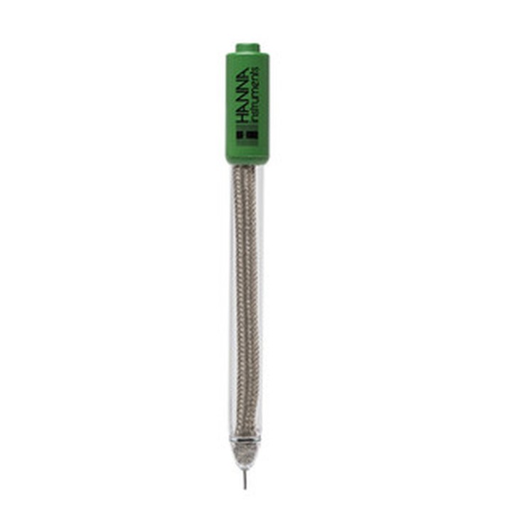 Électrode rédox séparée Hanna Instruments, capteur platine, corps en verre, connecteur BNC, câble 1 m