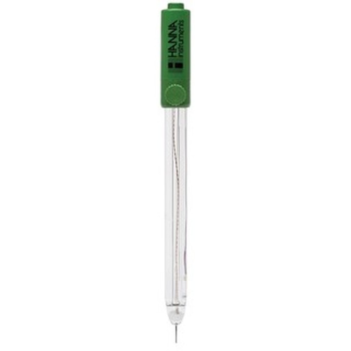 Électrode rédox-°C Hanna Instruments, usage général et labo, corps verre, capteur platine, connecteur DIN, câble 1 m