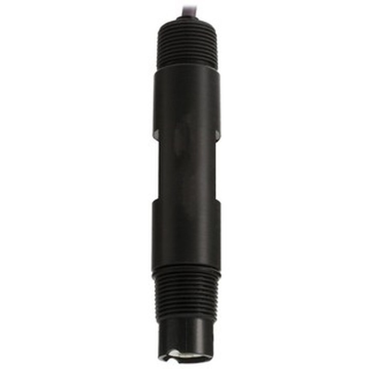 Électrode pH amplifiée Hanna Instruments, solutions acides avec fluor, entrée diff., capteur Pt100, BNC, câble 5 m