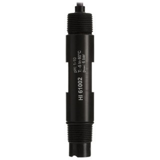 Électrode pH amplifiée Hanna Instruments,Solutions acides avec fluor, entrée diff., connecteur BNC, câble 5 m