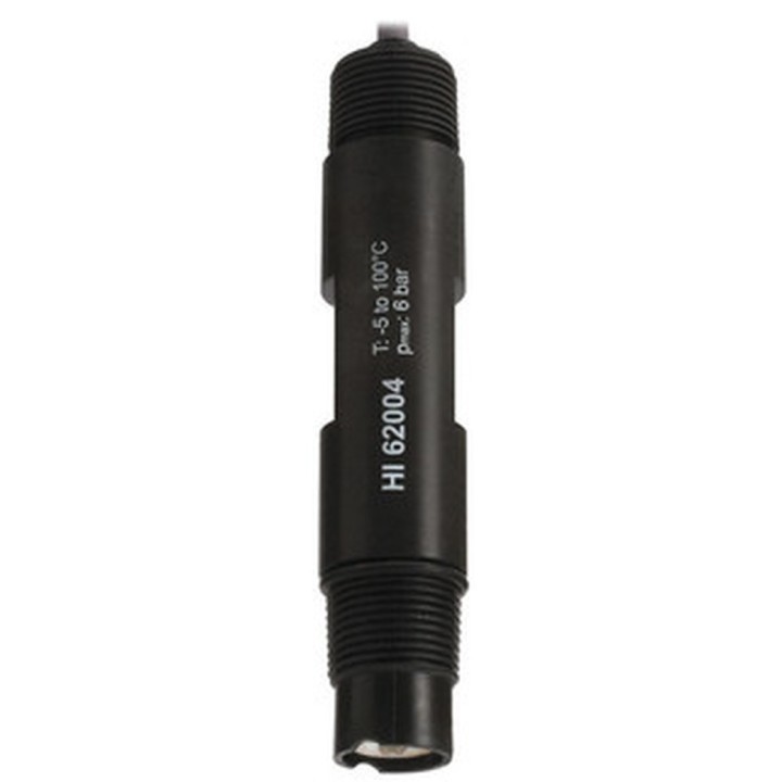 Électrode rédox amplifiée Hanna Instruments, capteur platine, entrée différentielle, connecteur BNC, câble 5 m